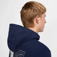 Nike Club чоловічі French Terry Толстовка з капюшоном блакитний