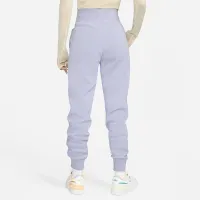 Nike Sportswear Phoenix Fleece женская С высокой Талией Joggers цвет фиолетовый