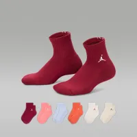 Nike Jordan Everyday Essentials Big детские Ankle носки (6 пары) многоцветный