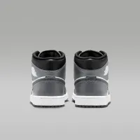 Nike Air Jordan 1 Mid чоловічі Кросівки колір чорний