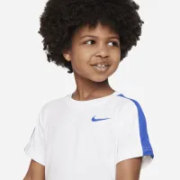 Nike Little Kids' Dri-FIT Tennis Shorts Set Blue