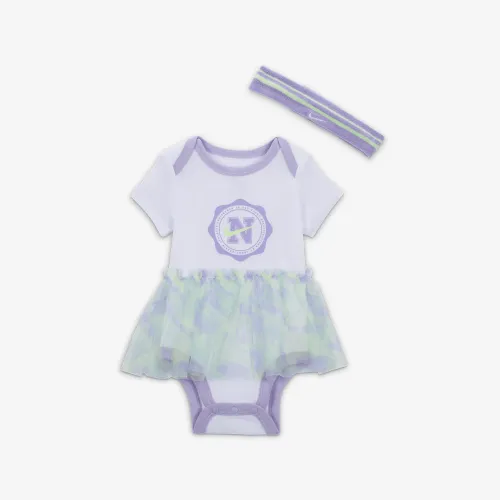 Nike Prep in Your Step Baby 2-Piece Bodysuit Boxed комплект колір білий