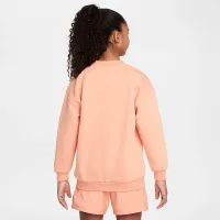 Nike Sportswear Club Fleece Big дитячі оверсайз світшот Orange