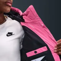 Nike Sportswear женская Therma-FIT Shine Puffer Pink