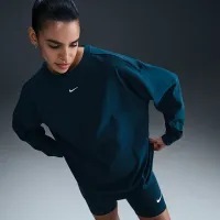 Nike Sportswear Essential женская оверсайз Long-Sleeve футболка синий