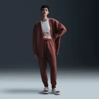 Nike Sportswear Phoenix Cozy Букле женская оверсайз Knit Cardigan цвет коричневый