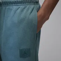 Nike Jordan Flight Fleece мужские Pants цвет зеленый
