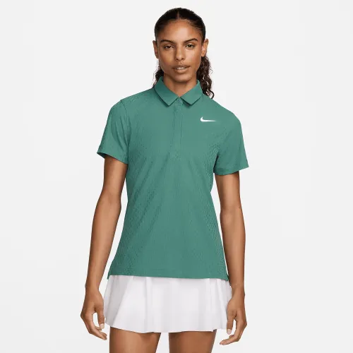 Nike Tour женская Dri-FIT ADV Short-Sleeve для гольфа Polo цвет зеленый