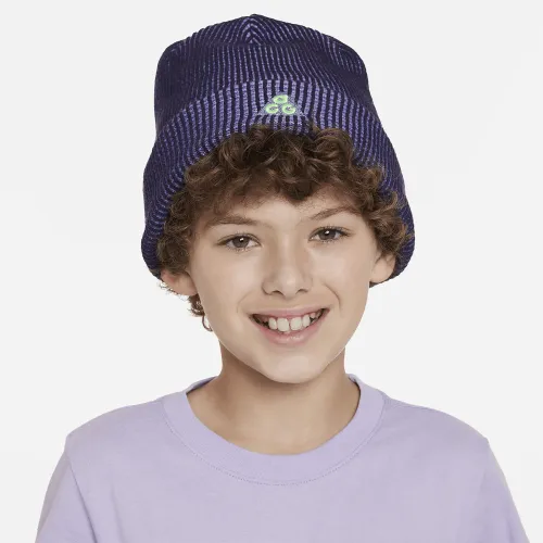 Nike Peak детские ACG Beanie цвет фиолетовый