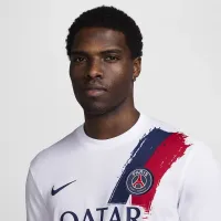 Paris Saint-Germain 2024/25 Stadium Away мужские Nike Dri-FIT Soccer Replica Jersey цвет белый