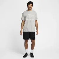 Nike Swoosh чоловічі Weightlifting футболка колір сірий