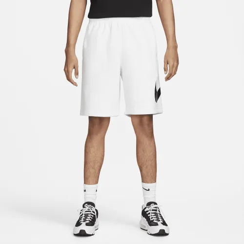 Nike Sportswear Club мужские Graphic шорты цвет белый