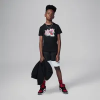 Nike Air Jordan Little детские Dunk Comics футболка цвет черный