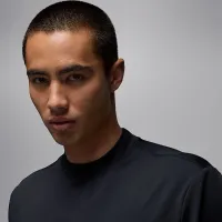 Nike Jordan Sport чоловічі Mock-Neck для гольфу футболка колір чорний