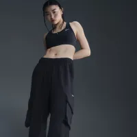Nike Sportswear жіноча Low-Rise оверсайз French Terry Open-Hem Pants колір чорний