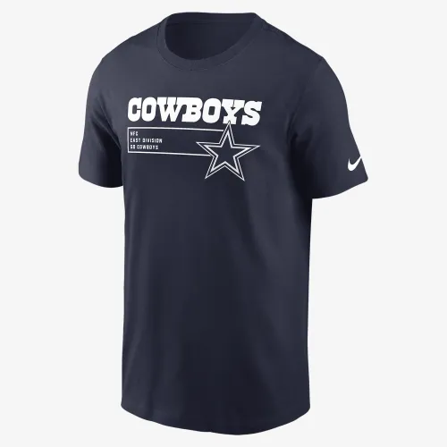 Dallas Cowboys Division Essential чоловічі Nike NFL футболка блакитний