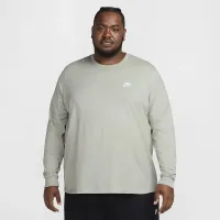 Nike Sportswear Club чоловічі Long-Sleeve футболка колір зелений