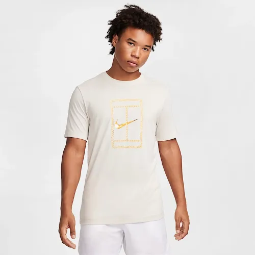 NikeCourt чоловічі Dri-FIT Tennis футболка колір коричневий