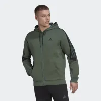 Кофта/футболка adidas Future Icons 3-Stripes Full-Zip HC5841 - зелена