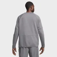 Nike чоловічі Dri-FIT Fleece Fitness Crew-Neck Top колір сірий