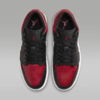 Nike Air Jordan 1 Low чоловічі Кросівки колір чорний