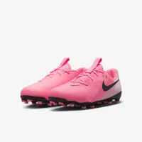 Nike Jr. Phantom GX 2 Academy Little/Big дитячі MG Low-Top футбольні бутси Pink
