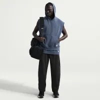 Nike мужские N.A.C. Dri-FIT Fleece Sleeveless тренировочные Толстовка с капюшоном синий