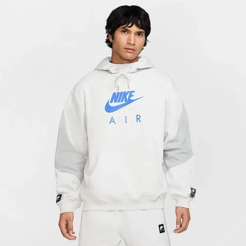 Nike Air чоловічі Fleece Pullover Толстовка з капюшоном колір сірий