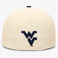 West Virginia Mountaineers Primetime True мужские Nike Dri-FIT College Fitted Hat цвет коричневый