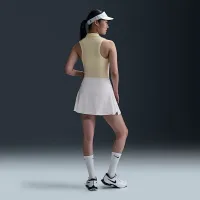 Nike Victory женская Dri-FIT Sleeveless Polo цвет коричневый