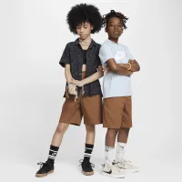 Nike SB Big дитячі Chino Skate шорти колір коричневий