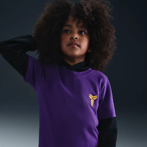 Nike Kobe Big детские футболка цвет фиолетовый