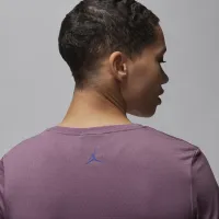 Nike Jordan жіноча Slim Graphic футболка колір фіолетовий