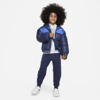 Nike Sportswear Shine Fleece Pullover Толстовка с капюшоном Little Kids Толстовка с капюшоном синий
