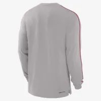 Ohio State Buckeyes Sideline Player чоловічі Nike Dri-FIT College футболка колір сірий