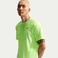 Nike Stride мужские Dri-FIT ADV Short-Sleeve Running Top цвет зеленый