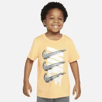 Nike Dri-FIT Dropset Little Kids' Shorts Set Grey