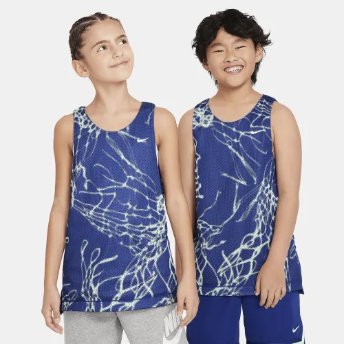 Nike Culture of баскетбольні Big дитячі Reversible Jersey блакитний