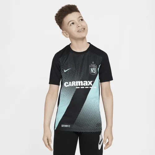 NJ/NY Gotham FC 2024 Stadium Primary Big дитячі Nike Dri-FIT NWSL Replica Jersey колір чорний