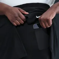 Nike Victory женская Dri-FIT Straight Tennis юбка (большие размеры) цвет черный