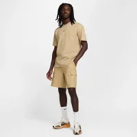 Nike Sportswear Premium Essentials мужские футболка цвет коричневый