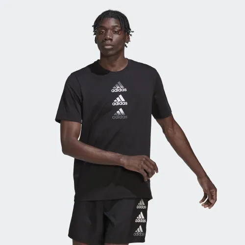 Футболка adidas Designed To Move Logo HM4797 -  Черная