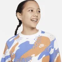 Nike Sportswear Club Fleece Big детские свитшот синий