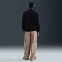 Nike Sportswear Club мужские Graphic Fleece Crew цвет черный