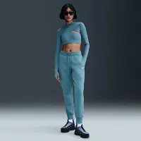 Nike Sportswear Phoenix Fleece женская Mid-Rise Sweatpants синий