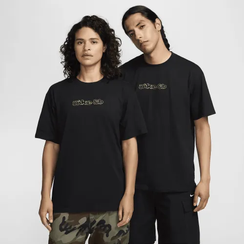 Nike SB Max90 Skate футболка колір чорний