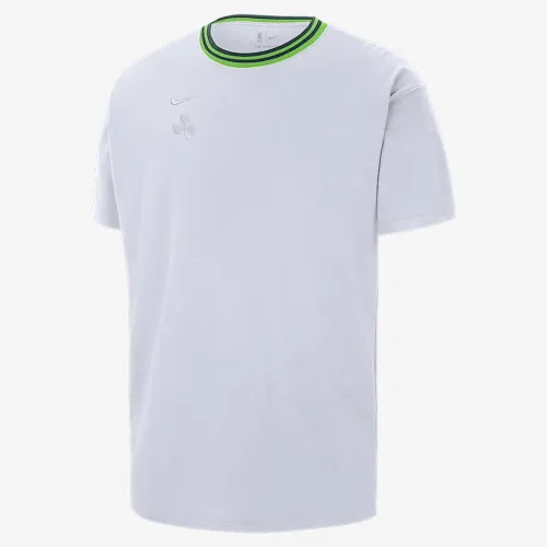 Boston Celtics Courtside City Edition Premium мужские Nike NBA Max90 футболка цвет белый