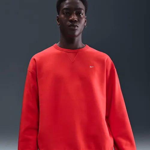Nike Solo Swoosh мужские Fleece Crew цвет красный