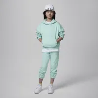 Nike Jordan Brooklyn Essentials Big детские Pullover Толстовка с капюшоном цвет зеленый