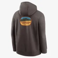 Nike Club Fleece чоловічі Running Pullover Толстовка з капюшоном колір коричневий